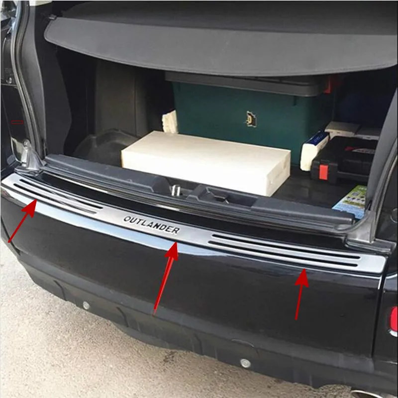 

Высококачественный протектор заднего бампера из нержавеющей стали для Mitsubishi Outlander 2006 2007 2008 2009 2010 2011