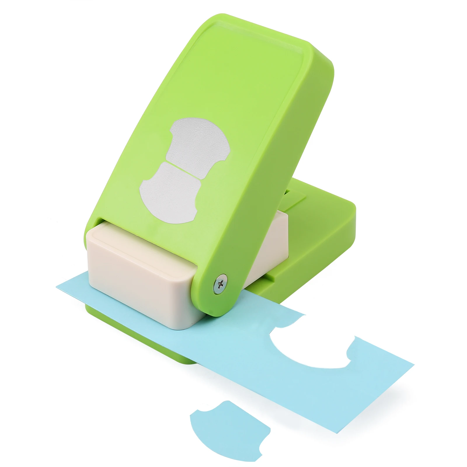Paper Punch Hole Punching Tools Paper Craft Punch Whale Tail Tab Punch for Calendars Planners or Albums Ideal for Bullet Journals Bible Tabs