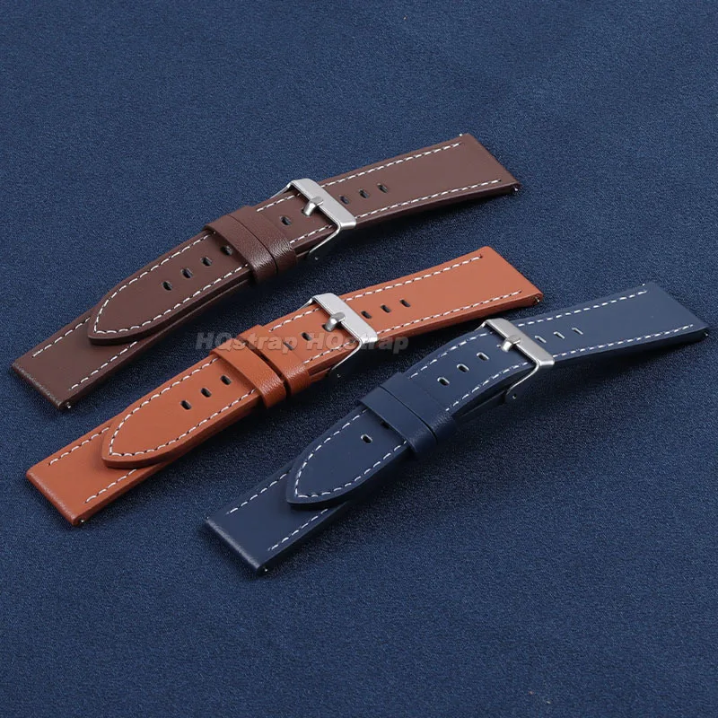 Genuine Leather Quick Release Watchbands – Soft, Stylish Wristbands