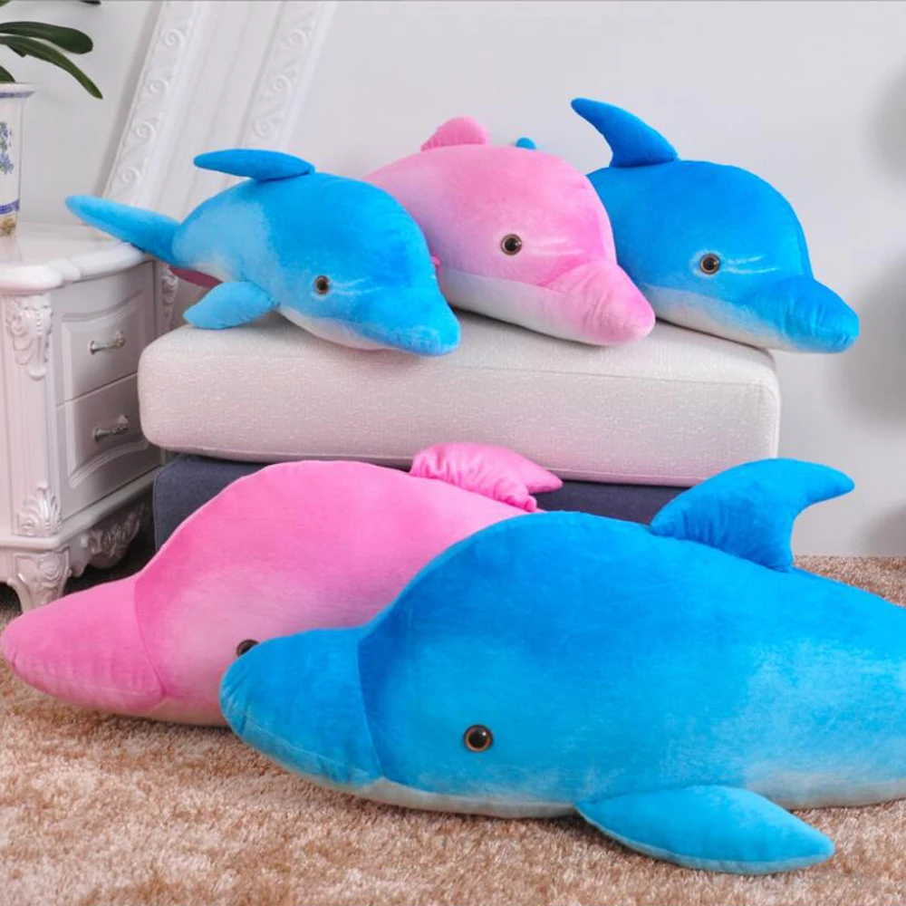 Simulate Ocean Dolphins Sea Animals Stuffed Plush Toy the dolphins the whales and the gudgeon