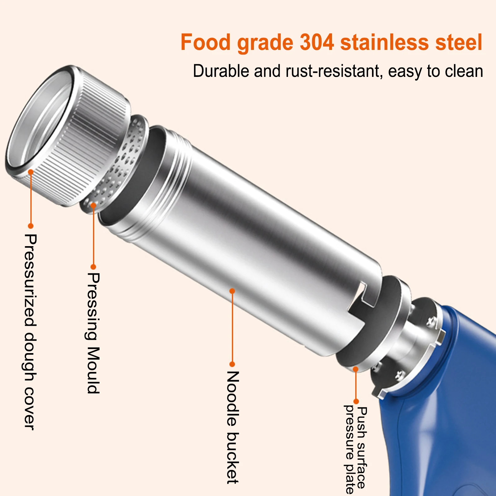 S14feea86844a4805ac76cf42e48f5d92q Elektryczny urządzenie do gotowania makaronu przenośny bezprzewodowy ręczny pistolet do makaronu z 5 foremkami USB do ładowania domowego makaronu automatyczny automat Ramen
