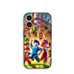 Vibrant Comics - Themed Soft Phone Case - Wallpaper R - Robloxs Design for OPPO A38 (1)