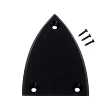 

Black Truss Rod Cover With Screws For Guitar 3 Holes Guitar Parts Accessory Musical Bolts Pegs for Guitar Ukulele Cap Pole Cover