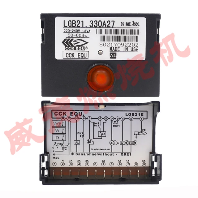 Controller Bruciatore LenxTi LGB21.330A27 - Per Bruciatori Gas/Olio