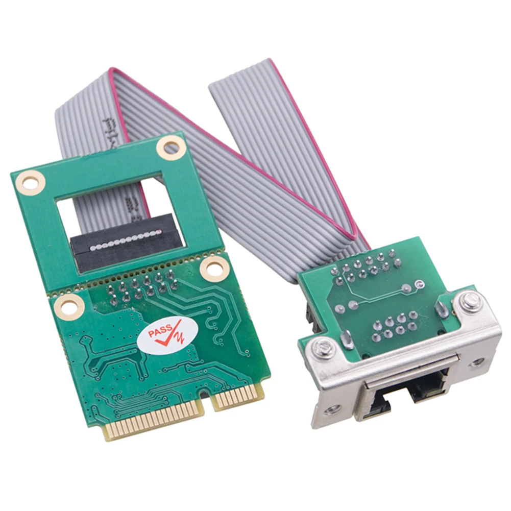 미니 PCI-E 네트워크 카드 RTL8111H 기가비트 이더넷 NIC 어댑터 R..