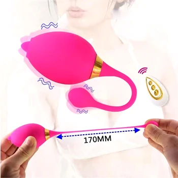Bluetooth Remote Vibrating Egg Vibrator Wearable Clitoris Vibrators G Spot Stimulator Vaginal Tongue Sucking Sex Toy For Women 3