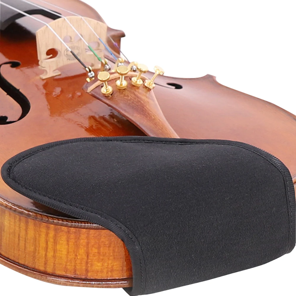 Violin Shoulder Rest Pad Violin Chin Rest Pad Protector Cover for 3/4 -4/4 1/2-1/4 Accessories
