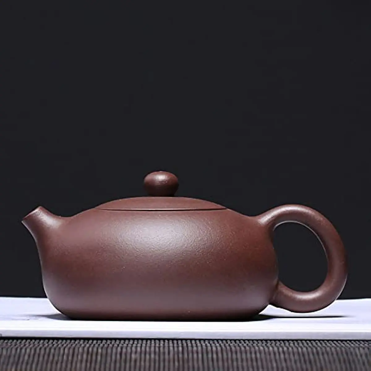 

Teapot 6.7Oz 200ml Chinese Yixing Zisha Clay Xishi Pot Kungfu Kettle Ball Hole Filter Loose Tea (purple)