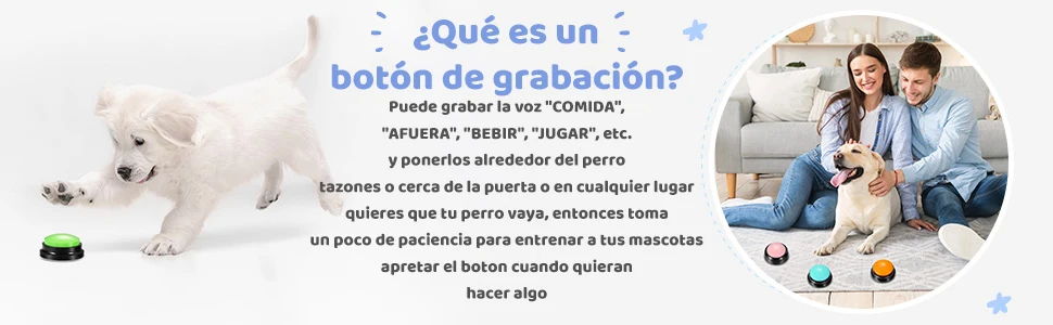 Botones Parlantes Para Tu Mascota Calidad Formidable