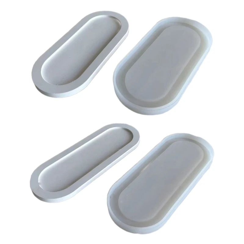

Versatile Silicone Mould Wide Edged Tray Casting Moulds Home Decorations Mold