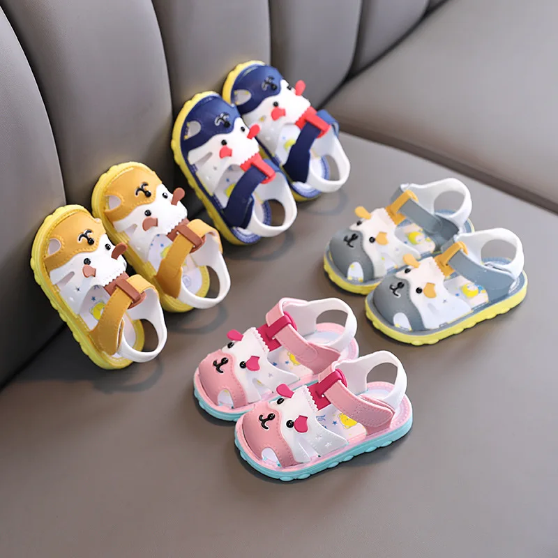Baby Shoes Kids Shoes Children Sandals Kids Sandals Beach Shoes Baby Walking Shoes Children Beach Sandals Toddler Non-slip Shoes Boys Girls Sandals Breathable Soft Bottom Kids Casual Footwear