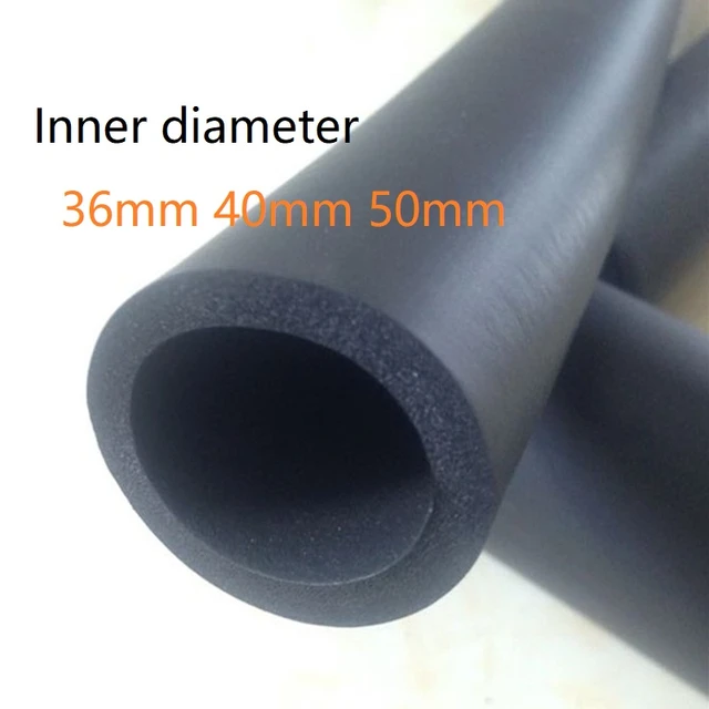 Tubo de esponja de goma nbr de 36mm, 40mm, 50 tubos de espuma ignífuga,  manga de espuma anticolisión, carcasa de tubo anticolisión para gimnasio y  fitness - AliExpress