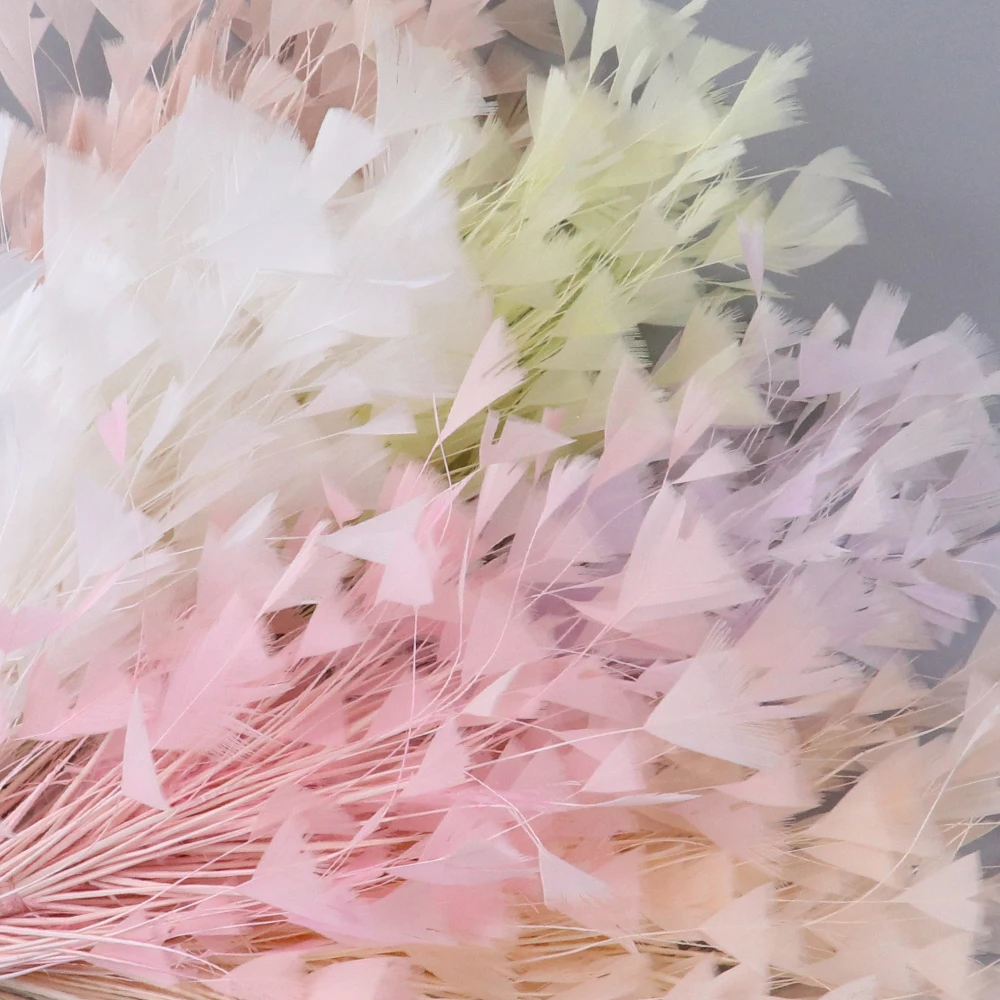 Turkey Feathers Craft Feathers Artificial Feather Decorations Turkey Feather Flowers 25-30CM for Home Wedding Party Headdress Handwork Accessories Crafts Plumes