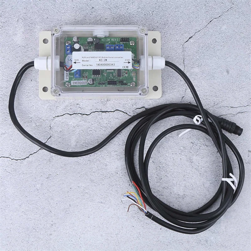 새로운 KC-2W NMEA2000 및 NMEA0183 양방향 변환기 NMEA0183-N2K 변환기 KC-2W WiFi 모듈