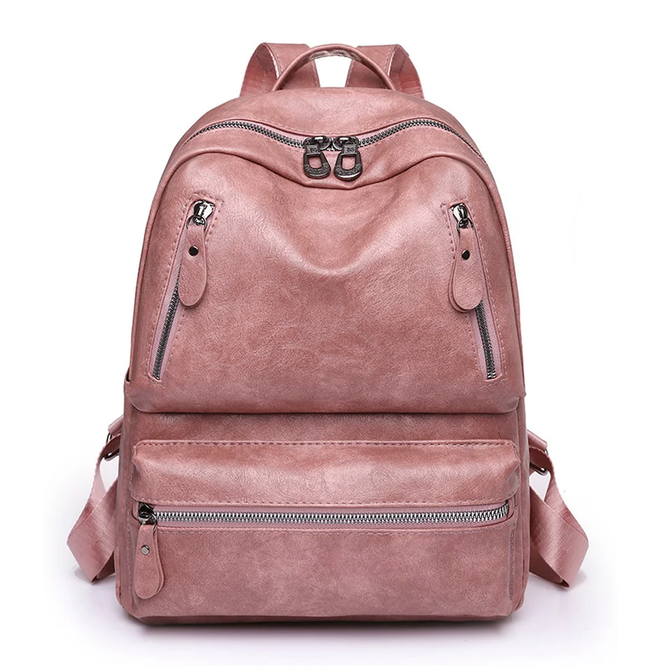 Women Leather Backpack Shoulder Bag Anti-theft Purse Girl Casual Satchel  School | eBay
