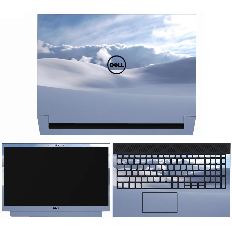 Skins para laptop para DELL G15 5520 5521 5525 5530 G16 7620 7630 Vinil