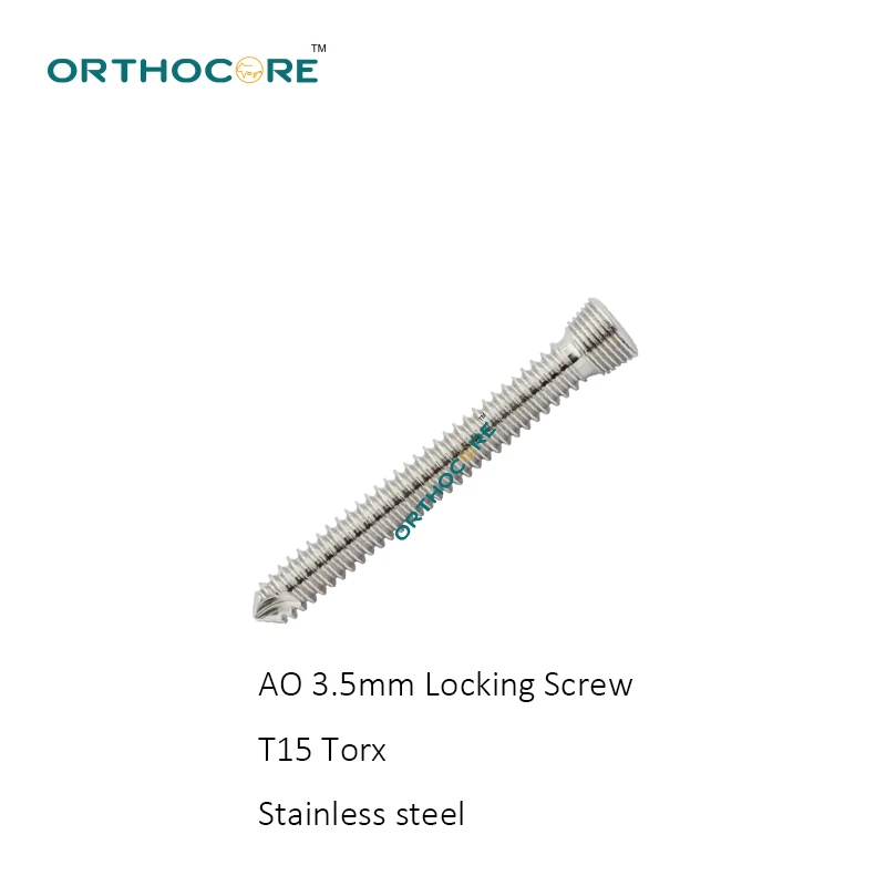 3.5mm stainless steel locking screws LCP Veterinaria pets orthopedic sugical instruments tools medical supplies and Equipments veterinary surgical instruments orthopedic instruments