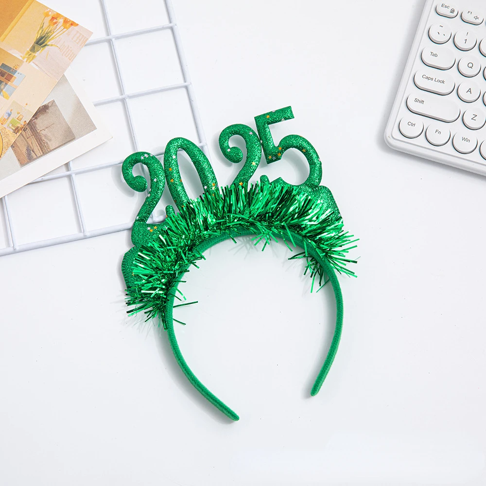 New sequin headwear New Year's Eve party headband Christmas party event decorative headband head buckle