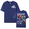 Rapper Kidd Keo Bando Boyz Tour Merch Tee Shirt Men's Women Harajuku Hip Hop Punk Street T-shirt Casual Cotton Oversized T Shirt 2