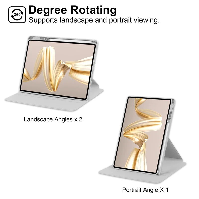 Enhanced Acrylic Stand Case with Pencil Holder
