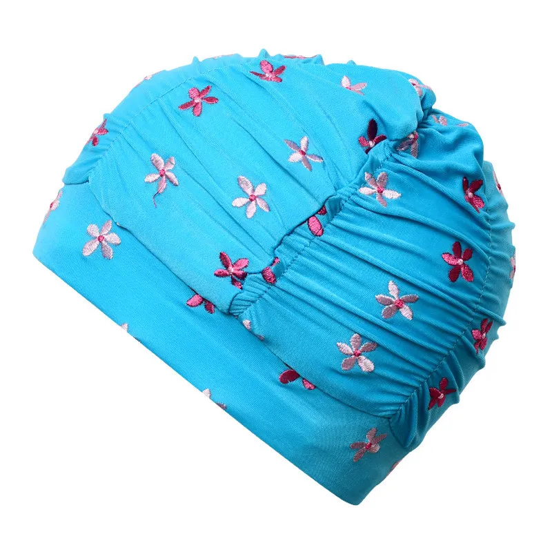 High Elastic Swimming Caps For Boys Girls Kids Nylon Ear Protection Diving Swimming Pool Hat Children Ultrathin Bathing Caps 4