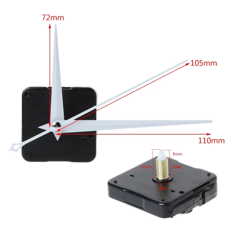 DIY Clock Movement Wall Clock Replacement Repair Tools Parts for Wall Hanging Clock Silent Clocks Accessory 4