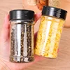 Transparent Seasoning Jars Reusable Large Empty Spice Condiment Storage Bottles Season Powder Containers Box for Kitchen Tools 5