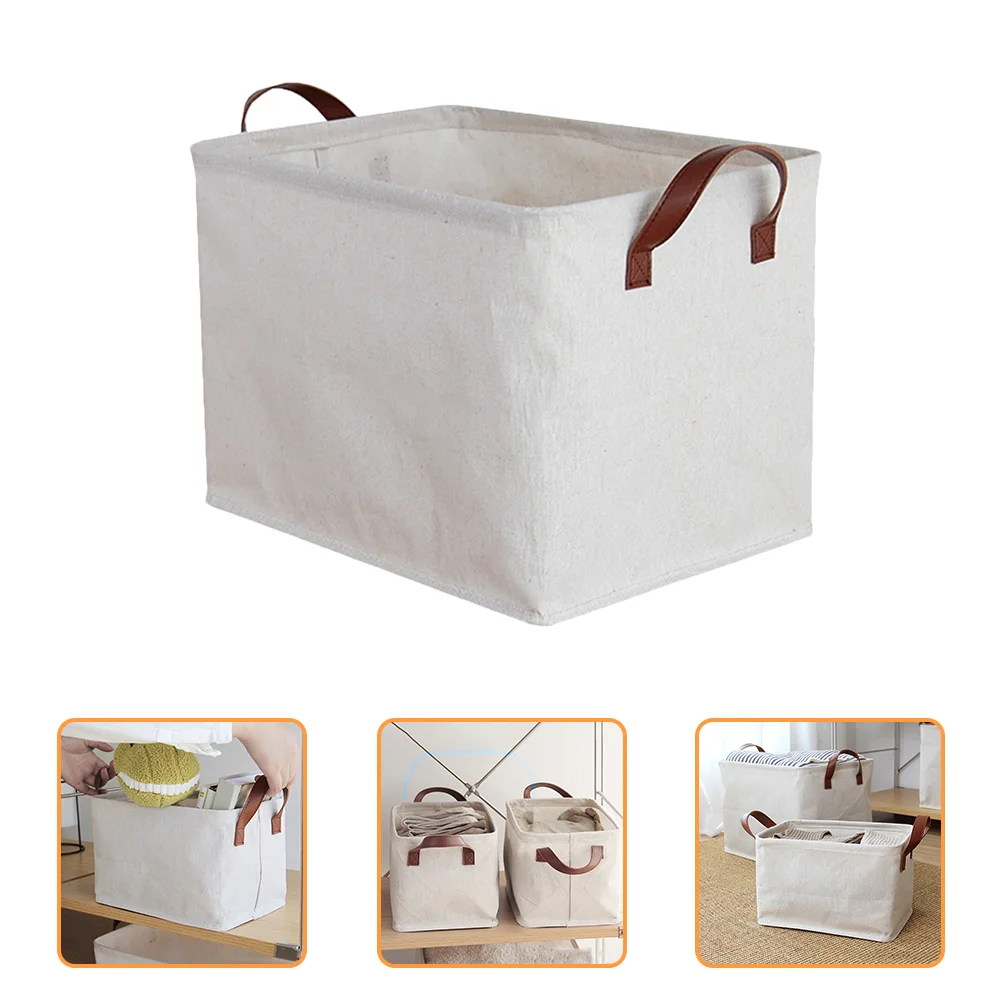 

Kids Storage Bins Small Storage Basket Bins Foldable Storage Baskets Handles Shelves Rectangular Storage Bins Kids