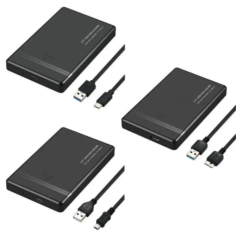 고속 전송 속도 2.5 인치 HDD 내구성 디자인 USB 3.0, 쉬운 플러그 앤 플레이, 편리한 휴대용 2.0 어댑터, Sata SSD 케이스