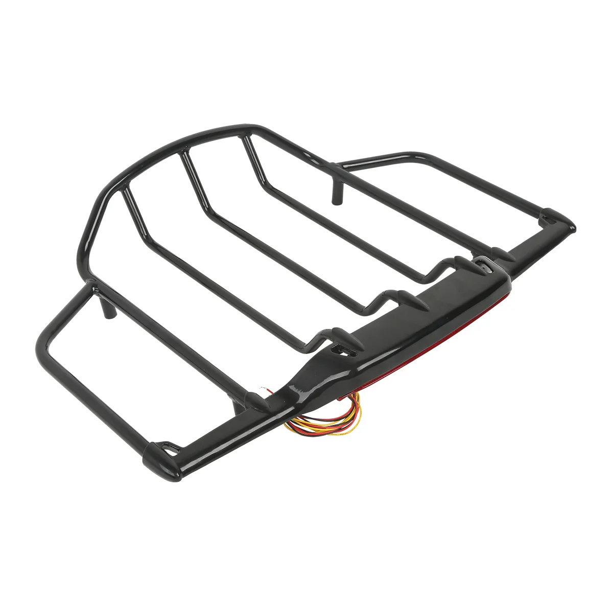 Motorcycle LED Light Pack Trunk Luggage Rack For Harley Touring Tour Pak Road King Electra Street Glide 1993-2013 Air Wing