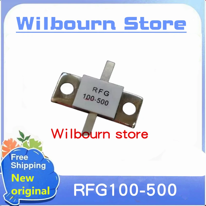 1 Pz/Lotto Resistori Rf Rfg100-500 Rfg 100-500 Rfp500-100 500 Watt 100 Ohm 500 W 100R Resistore Di Carico Fittizio Doppio Pin Nuovo Origina
