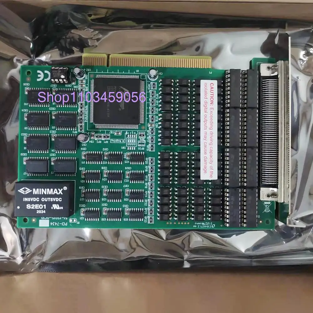 ADLINK 64 채널 절연 디지털 I/O 카드용 데이터 수집 카드 PCI-7434