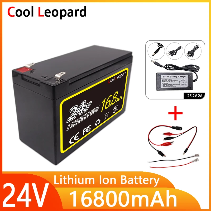 

2023 New 18650 24V 16800mAh Lithium Ion Battery,For Solar Energy Equipment,Sprayers Electric Vehicle,24V Li-ion Battery Pack