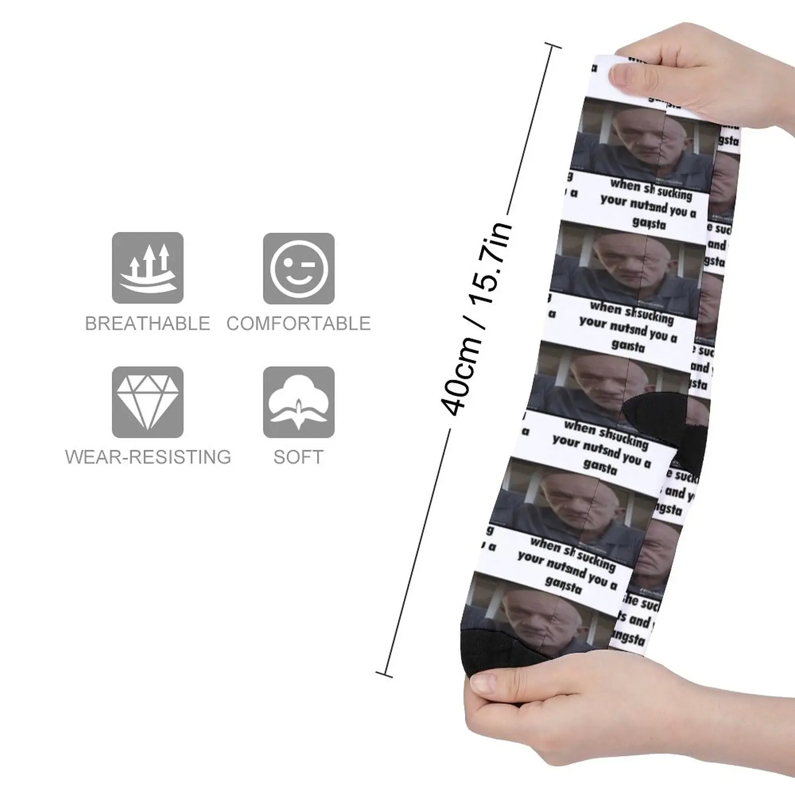 mike from breaking bad gangsta Socks compression stockings for Women basket ball