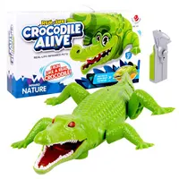 Simulation Infrared Remote Control Crocodile Electronic Animal Toys Entertainment RC Crocodile Child Gifts AC180 1