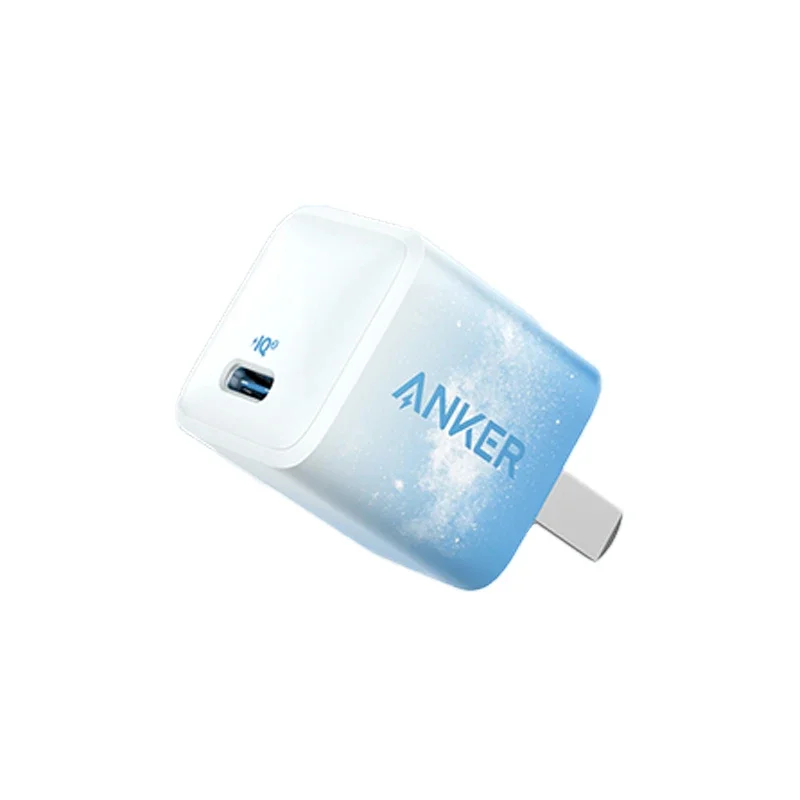 

ANKER Charger Nano PD20W Fast Charge Plug MFi Certification 1.2m of Cable Suit for Apple IPhone14 13/12/11/Promax/8 Blue