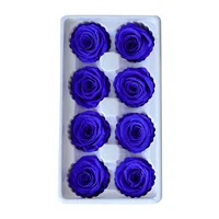 Valentine's Day Eternal Flower Rose 4 5cmB Grade 8 Set Valentine's Day Gift Box Wedding Tent Decorations 1