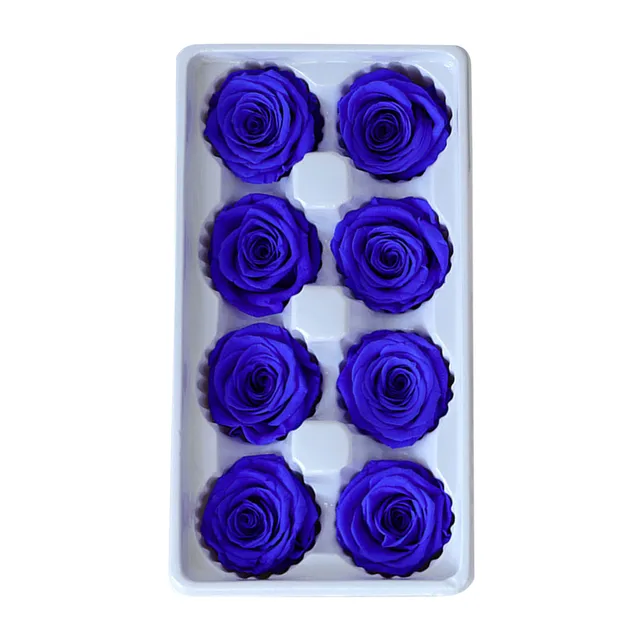 Valentine's Day Eternal Flower Rose 4 5cmB Grade 8 Set Valentine's Day Gift Box Wedding Tent Decorations 1