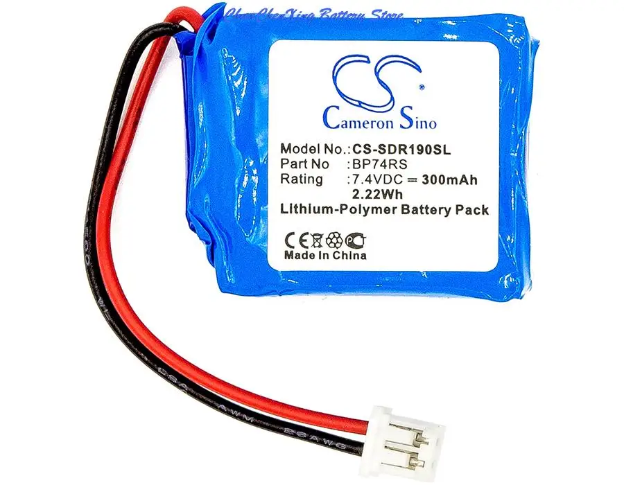 

GreenBattery 300mAh Battery BP74RS for Dogtra 1900S Receiver, 1902S Receiver