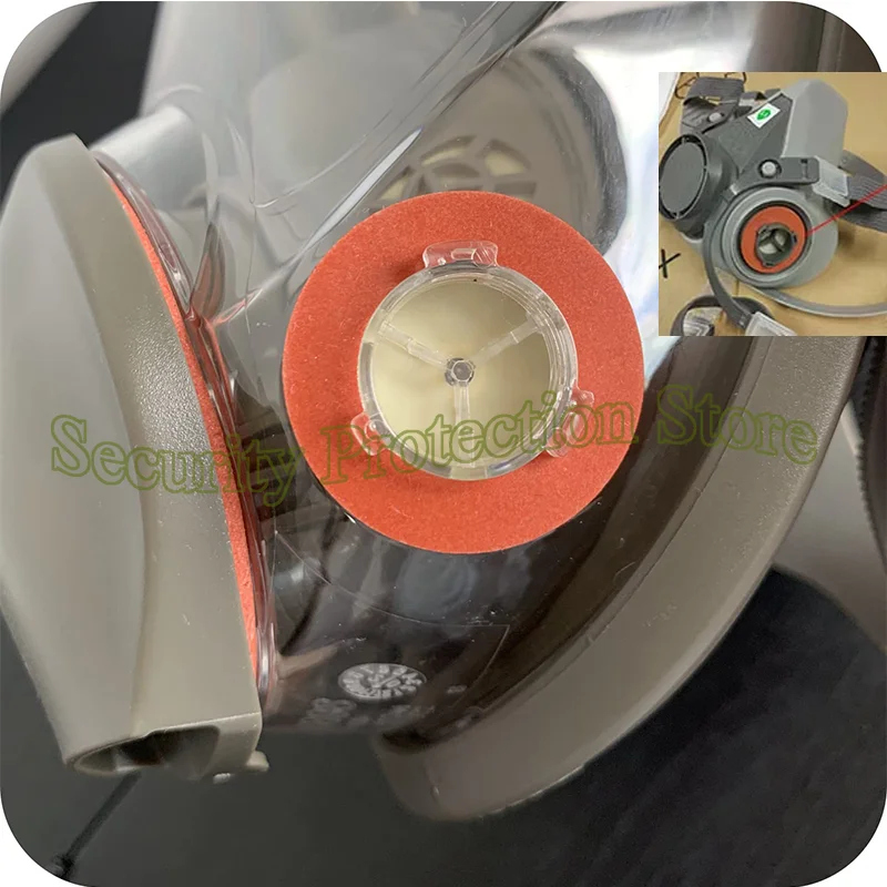2-20pcs 6895 Inhalation Port Gasket for 6000 and 7800S Series Respirators