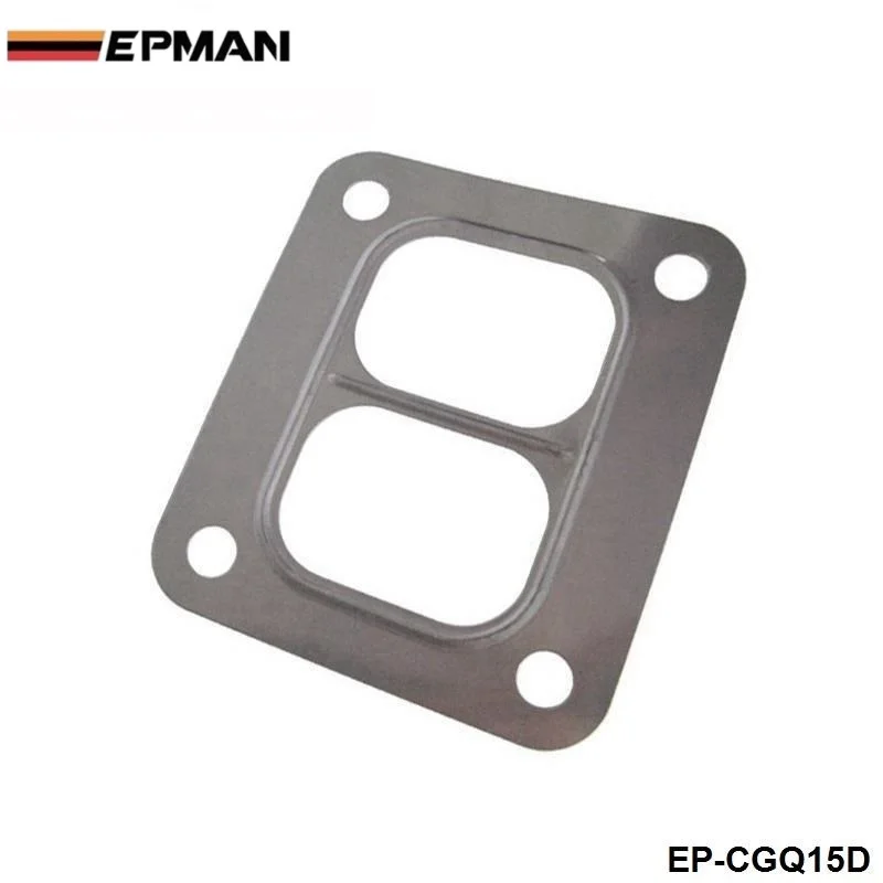 10PCS/LOT T4 Turbo Turbine Inlet Divided Gasket Stainless Steel304 Gasket for T04 Turbo HQ Inlet EP-CGQ15D exhaust gasket