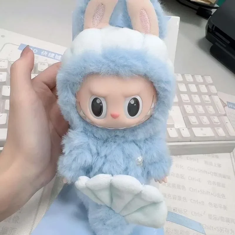 LABUBU Hide And Seek Mermaid Vinyl Doll 1:1 High Quality