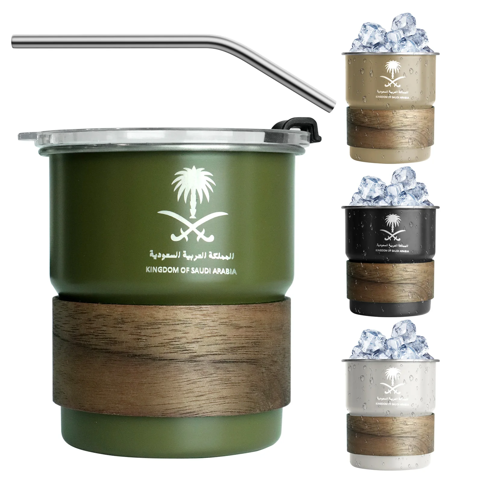 Luxury Stainless Steel Coffee Cup 250ml - فنجان قه...