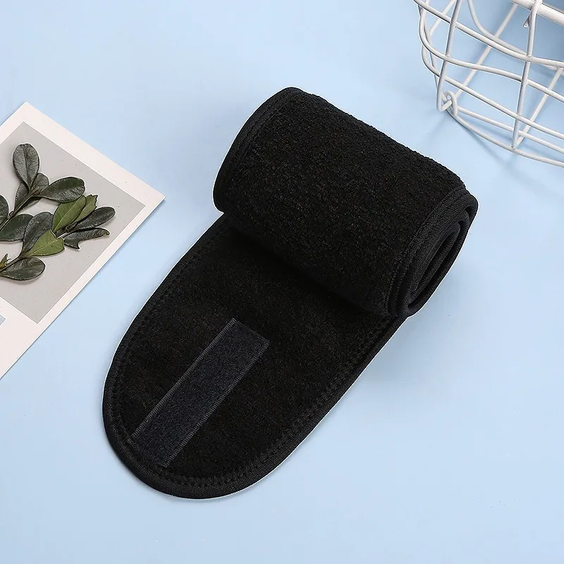 Adjustable Spa Headband-Soft Non-Slip Skincare&Makeup Headwrap with Breathable Design,Ideal for Facial Care, Travel&Gift Giving