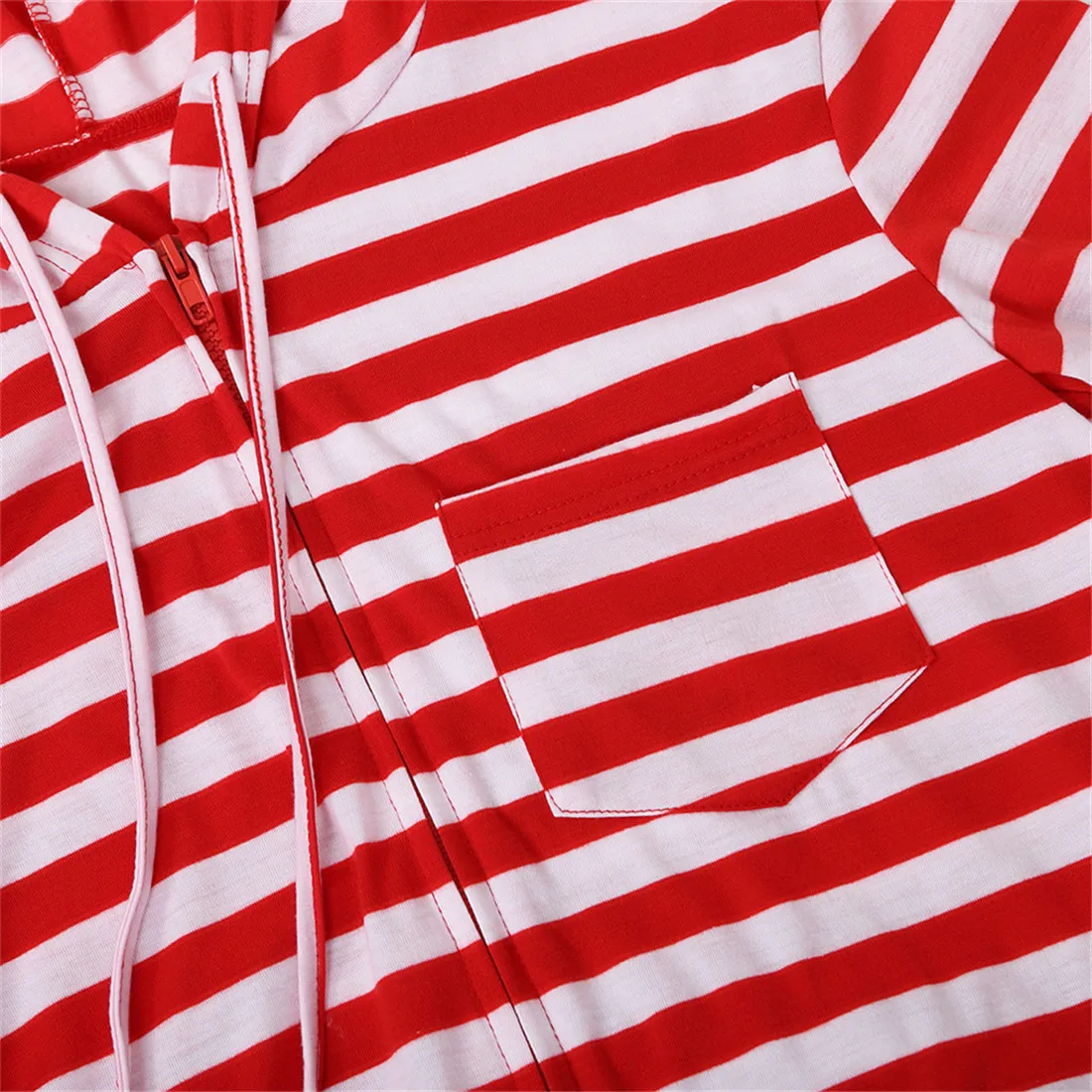Red and White Striped Family Christmas Pajamas Sets Couple Onesie Plus Size Pajamas Matching Sets for Couples