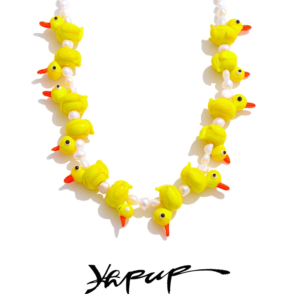 Yhpup Exclusive Design Luxury Natural Freshwater Pearl Small