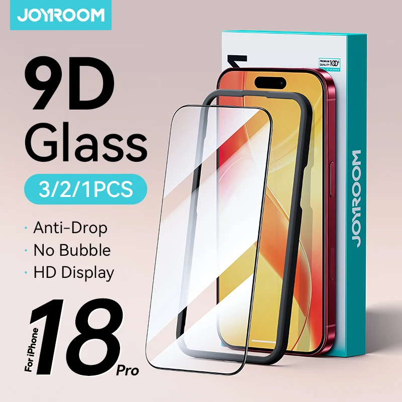 Joyroom HD Full Screen Tempered Glass Screen Protector Pack