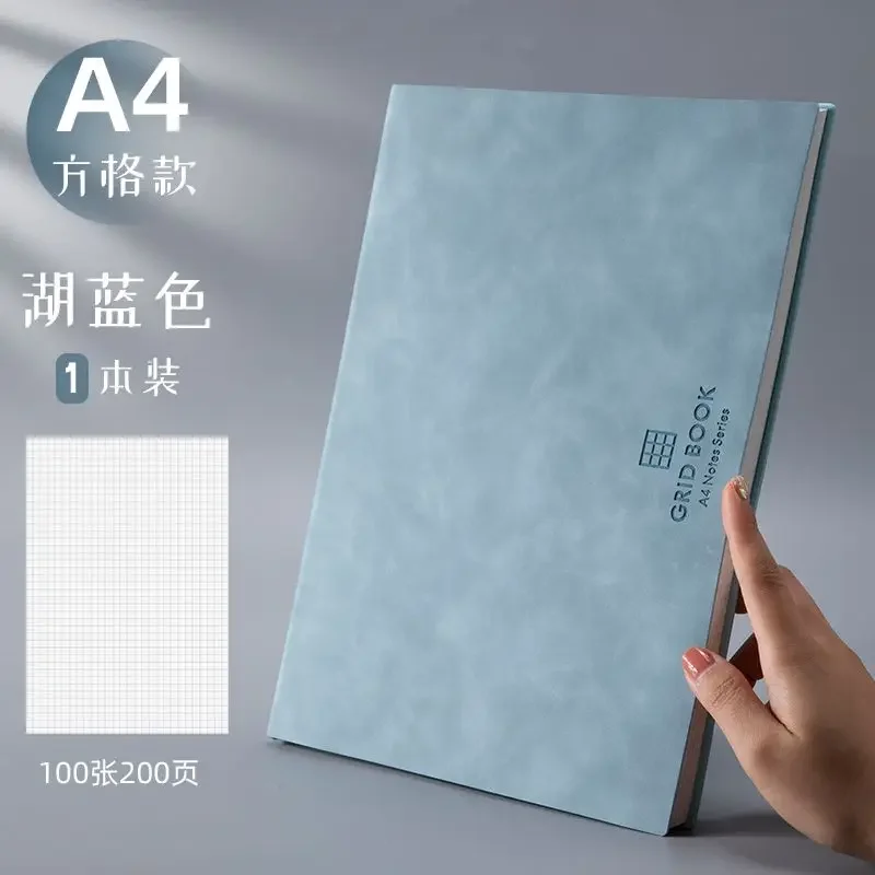 Dizüstü A4 kalınlaşmış büyük süper kalın ızgara kare kitap ızgara günlüğü cucuno Notebook günlüğü ızgara kitap