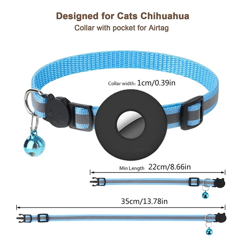 Bluetooth Tracker Smart Tracker Animal Tracking Collar Pet Mini GPS Tracker for Cat Dog Bird