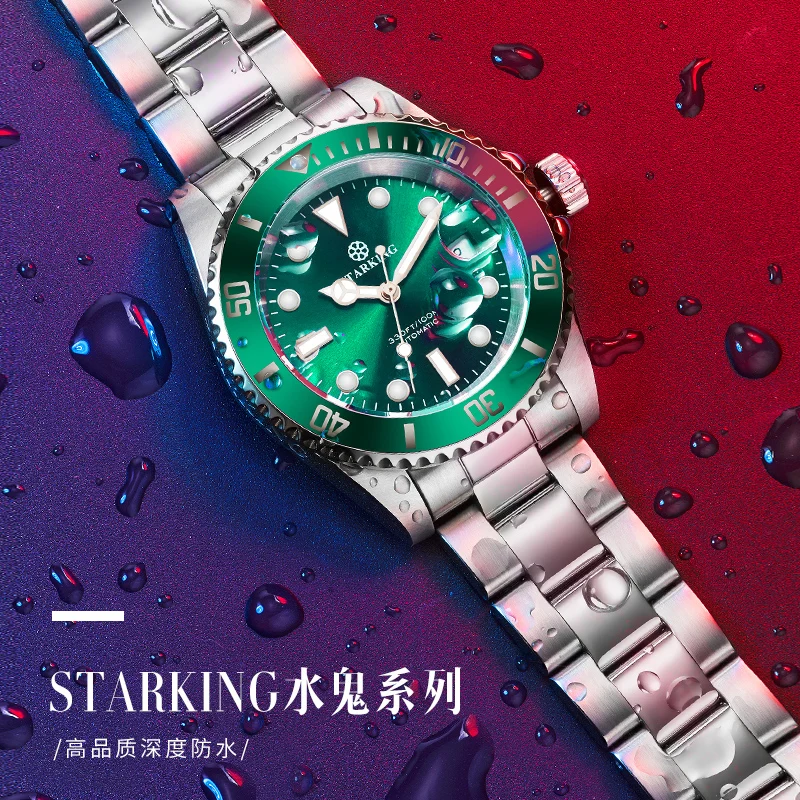 Starking Men's Automatic Watch 40mm Brand New Fully Automatic Mechanical Watch 2023 Waterproof Watch Business Luxury Sapphire